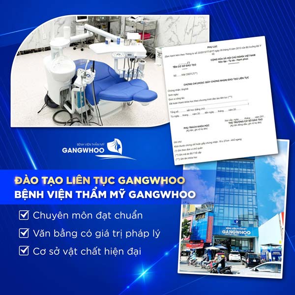 Đào tạo liên Tục Gangwhoo - Bệnh viện thẩm mỹ Gangwhoo