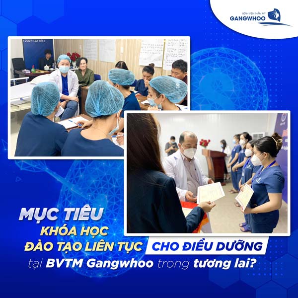 Điều dưỡng tại BVTM Gangwhoo tham gia khóa đào tạo liên tục