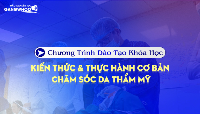 Chương Trình Đào Tạo Khóa Học Kiến Thức & Thực Hành Cơ Bản Chăm Sóc Da Thẩm Mỹ