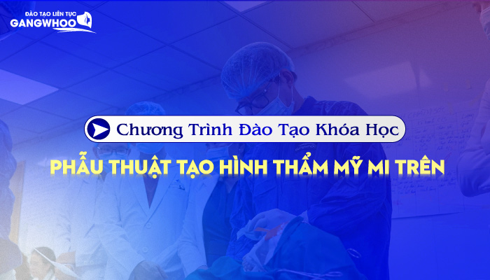 Chương Trình Đào Tạo Khóa Học Phẫu Thuật Tạo Hình Thẩm Mỹ Mi Trên