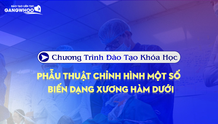 Chương Trình Đào Tạo Khóa Học Phẫu Thuật Chỉnh Hình Một Số Biến Dạng Xương Hàm Dưới